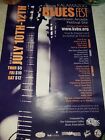 2003 15th Annual Kalamazoo Blues Music Festival Poster Ad,Michigan,Some Flaws