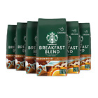 2020 date Starbucks Medium Roast Ground Coffee  Breakfast Blend 6 Bags 12oz