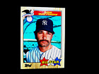 Don Mattingly Dbl. Mustache Error Baseball Card