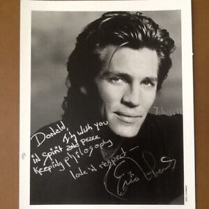 Eric Roberts SIGNED Photo Movie TV Actor Star 80 Righteous Gemstones Handsome