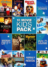10 Movie Kids Pack (DVD, 2011, 3-Disc Set)