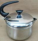 New ListingVintage Farberware 2 Quart Stainless Steel Tea Pot Kettle Mid Century Modern 
