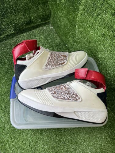 Nike Air Jordan 20 OG White Varsity Red size 13 310455-161 OG XX Clean