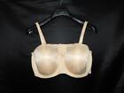 Elomi US 42G NWT Nude Smoothing Convertible Strapless Bra Underwire EL1230 NEW