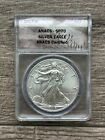 2017-W SP70 Burnished American Silver Eagle ANACS