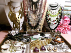 Vintage to Now Costume Junk Jewelry Lot~Great For Crafts~Parts~Redesign~2 Lbs