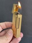 Authentic Alfred DUNHILL  Gold   Finish LIGHTER -  Box R5