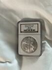 2008-W $1 Silver Eagle Reverse Of 2007 NGC MS69