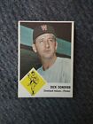 1963 Fleer Dick Donovan Baseball Card #11 Cleveland Indians