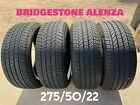 4x P275/50R22 Bridgestone Alenza A/S 900 Miles On Tires