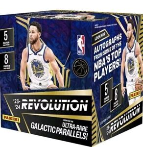 2023 24 Panini Revolution Basketball HOBBY BOX Factory Sealed 8 Packs