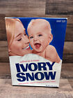 Vintage Ivory Snow Detergent Box Giant Size with Marilyn Chambers - RARE SIZE