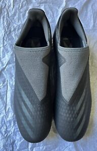 New Listingadidas X Ghosted.3 Laceless FG Men's Soccer Cleats Size 10.5 FW3541 Black