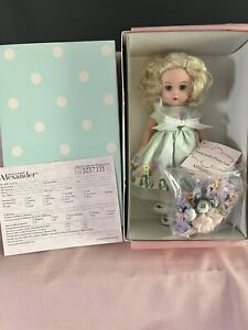 NEW Madame Alexander 2000 SPRING GARDEN FLOWER GIRL 8” Doll 34390 with Tag & Box