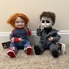 Talking Chucky And Michael Myers Dolls Spirit Halloween Animatronic Party City