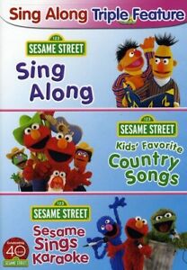 Sesame Street: Sing Along Triple Feature [Sing Along / Kids' Favorite Country So
