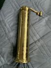Vintage Atlas Brass Pepper Mill Imports Grinder 9” New In box