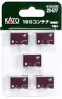 N Scale Kato 23-577 19G Containers 5 pcs. New Paint for Freight Car Scenery
