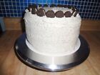 MOIST HOMEMADE COOKIES AND CREAM CAKE (OREO CAKE) WITH OREO FROSTING (2-LAYER)