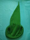 Costume Hat, GREEN , NWOT, Polyester, Elastic, Gnome, Wizard, Dwarf