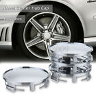 New 4pcs Chrome 75mm/69mm Car Wheels Center Caps Hub Cover For Mercedes Benz  (For: Subaru GL)