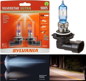 Sylvania SilverStar Ultra 9005 HB3 65W Two Bulbs Head Light Dual Beam Upgrade OE (For: 2022 Kia Rio)