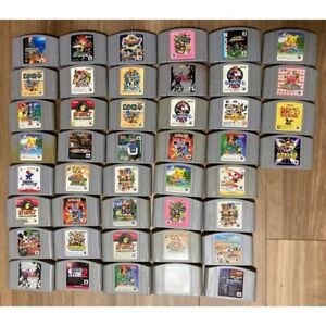 【Lot 30 set】Nintendo 64 N64 Game soft Software random Junk Japanese WHOLESALE