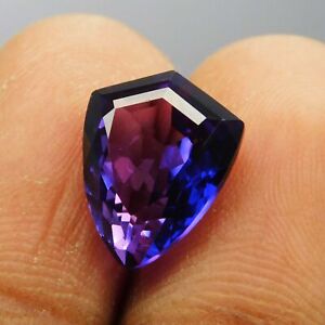 Extremely Rare Natural Purple Tanzanite 5 Ct Fancy Certified Loose Gemstone