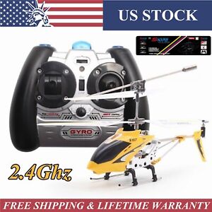 RC Syma S107G 3.5CH Helicopter Remote Control S107 Metal Mini Aircraft GYRO Gift