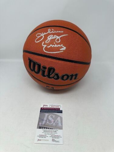 Julius Erving Dr J 76ers Signed Autograph NBA Basketball INSCRIBED JSA Witnessed