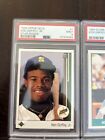 1989 Ken Griffey Jr Rookie Card Lot. 8x Cards In Total. 6x Psa 9’s And 2x Psa 6