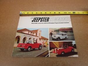 1966 Jeep Jeepster Commando sales brochure 12 pg ORIGINAL literature