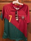 Portugal World Cup Ronaldo #7 Soccer Jersey and Shorts Set - Kids size 20