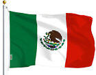 New 3x5 Feet Polyester Mexico Flag Mexican Banner Pennant Bandera Indoor Outdoor