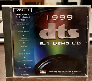 DTS 5.1 Promo Demo CD (1999) Volume 1 MINT