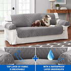 Mainstays 100% Waterproof Quilted Fabric Sofa Pet Cover Multipurpose 3-Piece