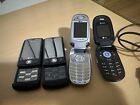 LG Cingular and AT&T Lot of 4 Cell Phones - CU720, C2000, and CG225
