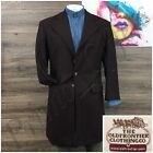 Vtg The Old Frontier Men's Clothing Co Western Highland Wool Frock Coat Size 42