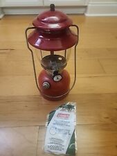 New ListingRed Coleman 200A Lantern Red Letter Pyrex Globe Untested 1978 Wichita KS Camping