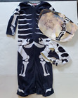 Child Small Size 6 T-Rex Fossil Dinosaur Skeleton Princess Paradise Costume 4587