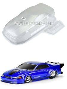 Clear RC Body 1999 Ford Mustang 1/10 (WB 13.1