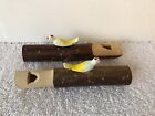 VTG Pair of Wood Hand Made Bird Hunting Whistle Calls