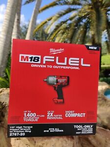 Milwaukee 2767-20 M18 FUEL HI TORQUE ½” IMPACT WRENCH WITH FRICTION RING  Nose