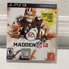 Madden NFL 12 (Playstation 3, 2011) PS3 video game Complete w/ manual in box