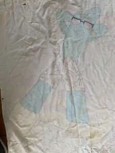 Vintage 1986 Gumby Beach Towel Art Clokey - Gumby on the Beach *Poor Condition*