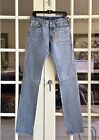 NWT authentic DIOR HOMME Long SLIM Metallic Silver Coated COTTON JEANS Size 31