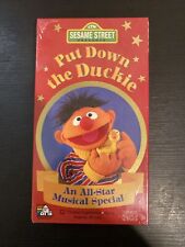 Sesame Street Presents Put Down The Duckie An All-Star Musical VHS  Sealed New