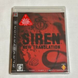 Playstation 3 SIREN New Translation Japanese Version Video Game Survival Horror
