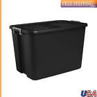 New Listing32 Gallon Latch Tote Storage Box Container Plastic Bin Home Garage Stackable NEW