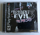 Resident Evil 3 Nemesis Black Label Playstation 1 PS1 CIB W/ Registration Card